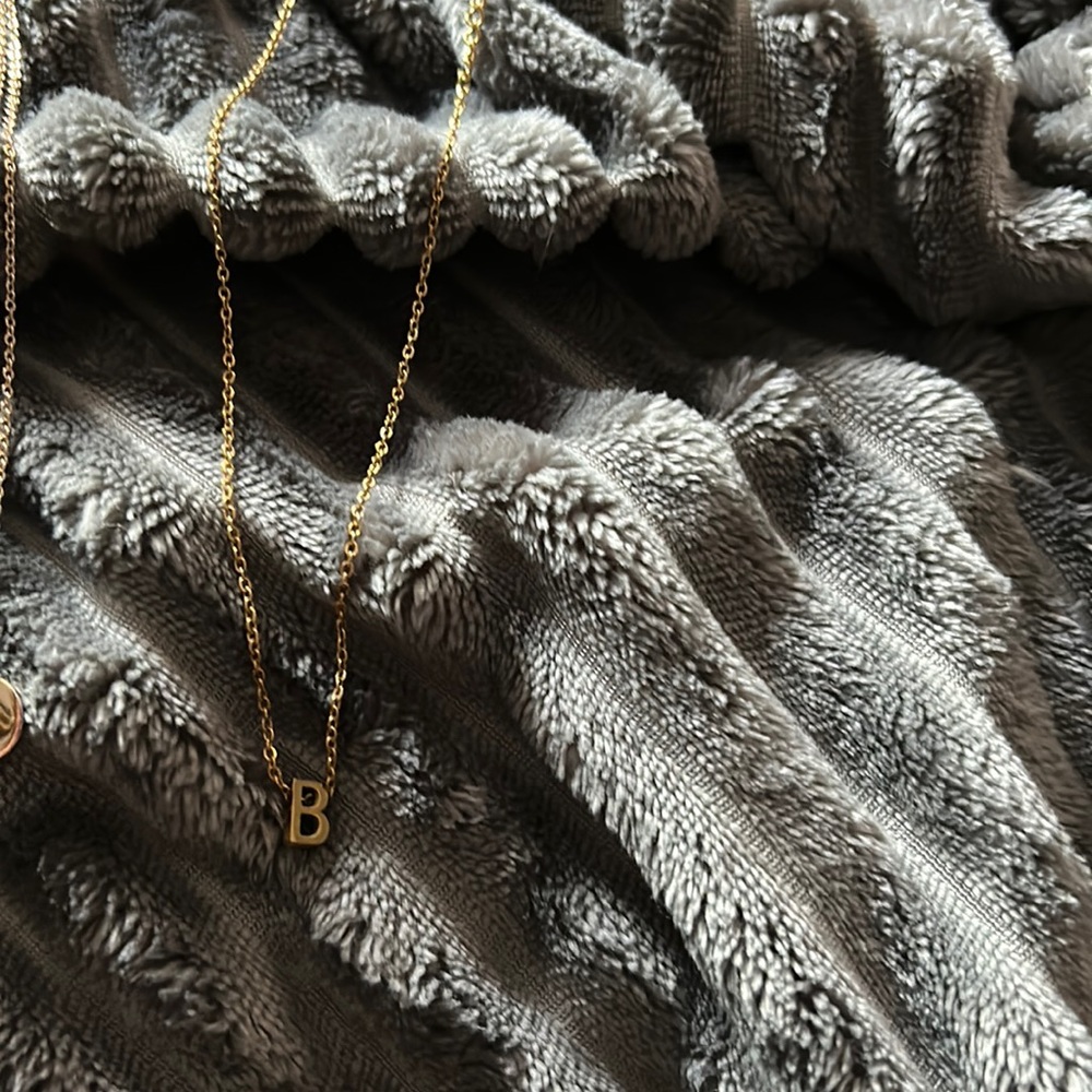 Letter b necklace